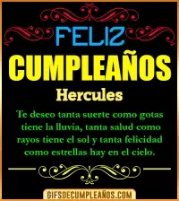 GIF Frases de Cumpleaños Hercules